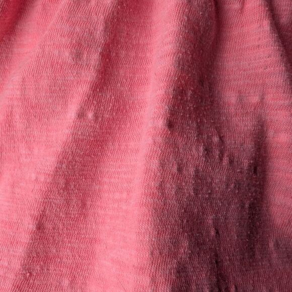 Gap Pink Cotton Slub Drop Waist T Shirt Sleeveless dress with pockets Medium - Picture 7 of 10